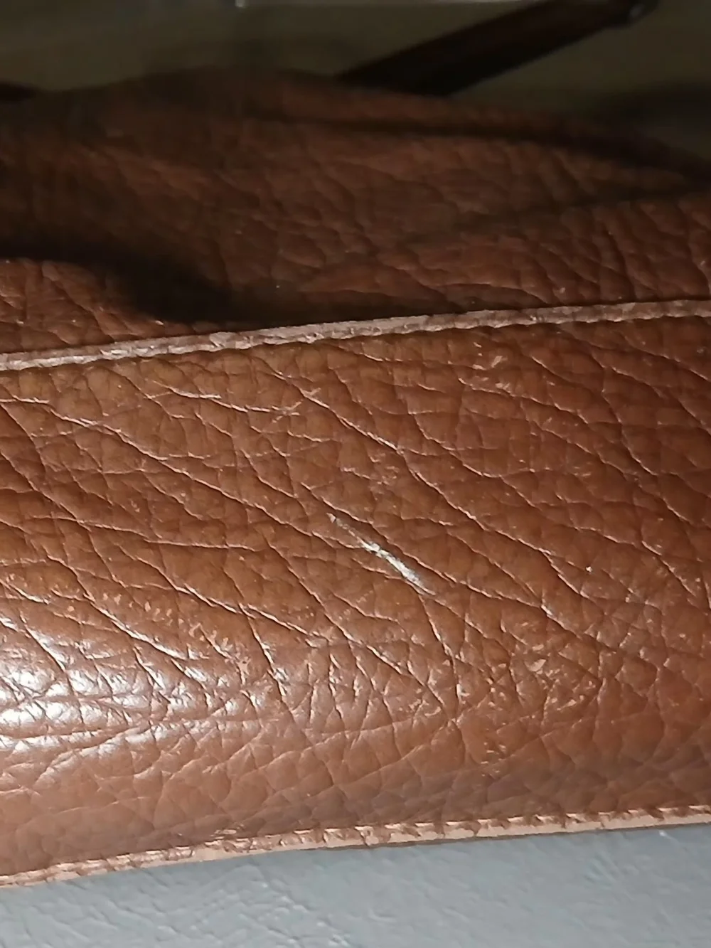 Rosetti Brown Faux Leather Backpack